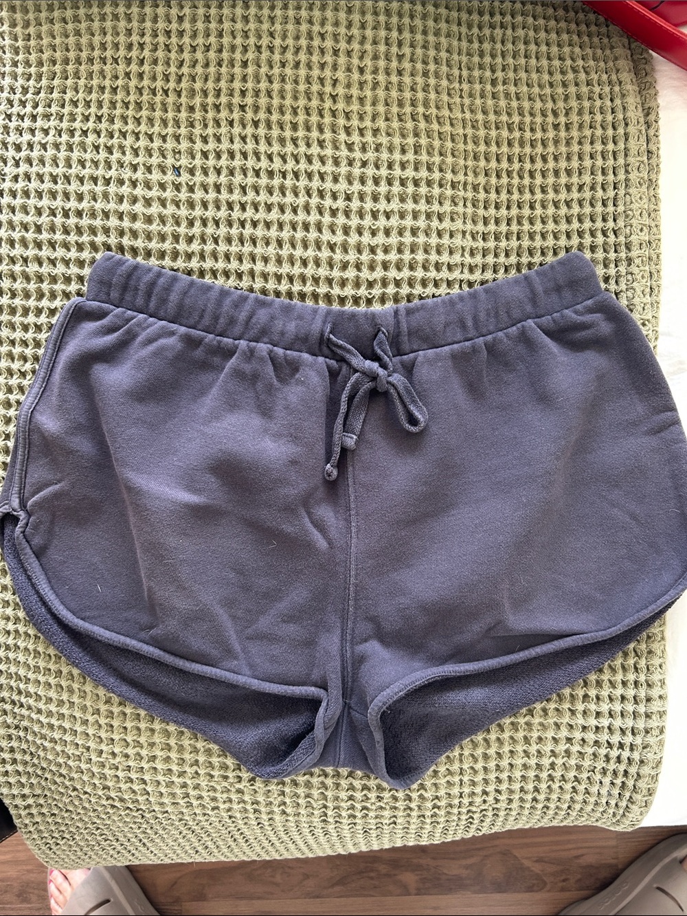 Spiritual Gangster Slate Blue Athletic Drawstring Shorts